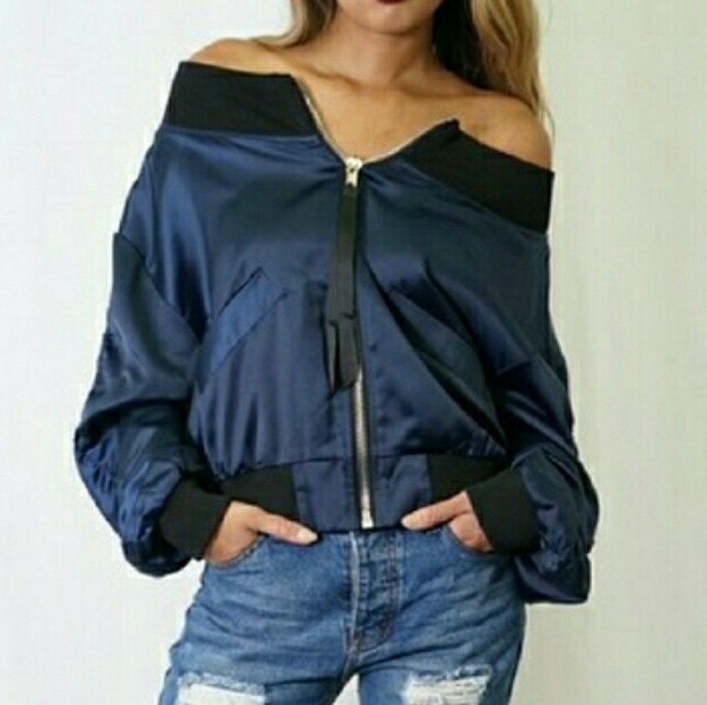 Off the shoulder jacket